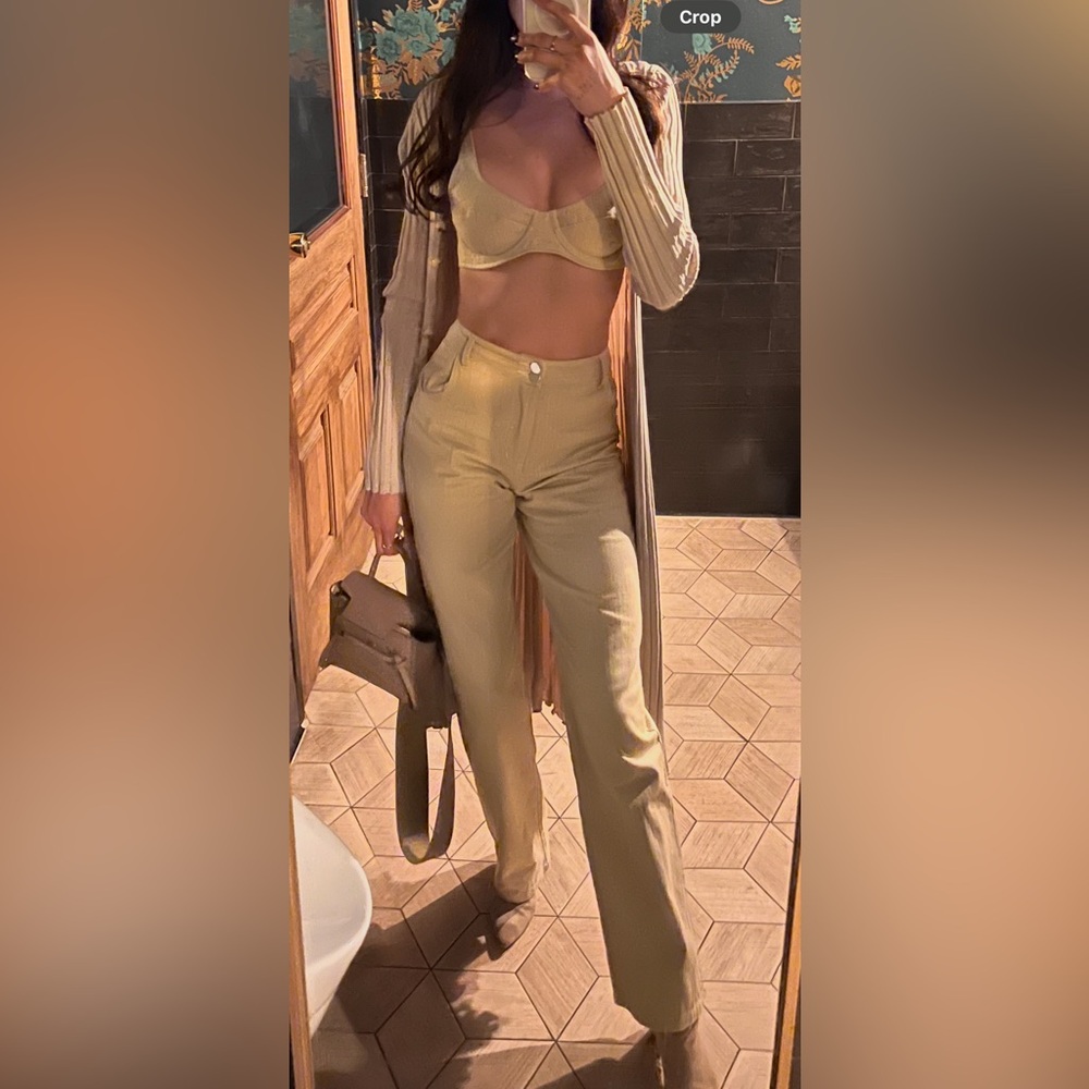 White fox Jean set
